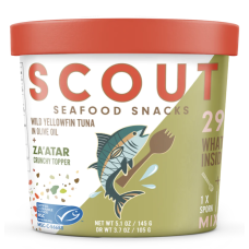 SCOUT: Tuna Zaatar Snack Kit, 5.1 oz