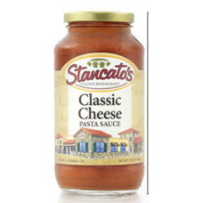 STANCATOS: Sauce Classic Cheese, 25 OZ
