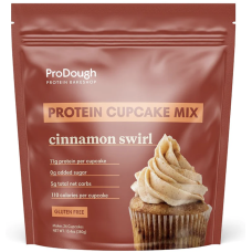 PRODOUGH BAKERY: Cupcakes Protein Cin Swrl, 13.4 oz