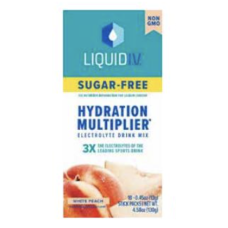 LIQUID I.V: Hydration Sf Peach 10ct, 4.58 oz