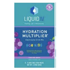 LIQUID I.V: Kids Concord Grape 8ct, 2.25 oz