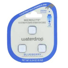 WATERDROP: Microlyte Blueberry 3pk, 0.24 oz
