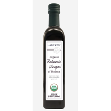 MADE WITH: Vinegar Balsamic Org, 17 OZ