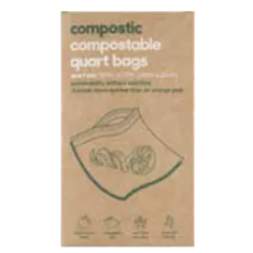 COMPOSTIC: Bags Storage Compstbl Qt, 20 bg