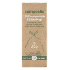 COMPOSTIC: Bags Trash Cmpst Kt, 12 bg
