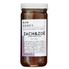 ZACH & ZOE SWEET BEE FARM: Wildflower Honey With Lavender, 8 oz