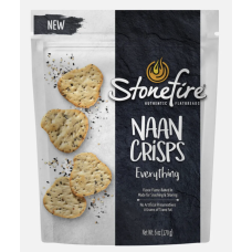 STONEFIRE: Crisps Naan Everything, 6 OZ
