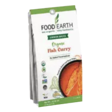 FOOD EARTH: Sauce Simmr Fish Curry, 10.58 oz