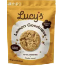 LUCY'S: Cookies Lemon, 4.25 oz