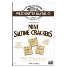 WESTMINSTER BAKERS CO.: Cracker Saltines Mini, 8 oz