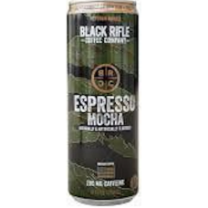 BLACK RIFLE COFFEE: Rtd Coffee Espresso Mocha, 11 fo