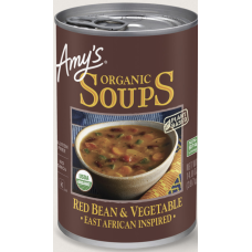 AMYS: Soup Red Bean Vegetable, 14 oz