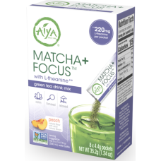 AIYA: Tea Matcha Plus Focus, 1.24 oz