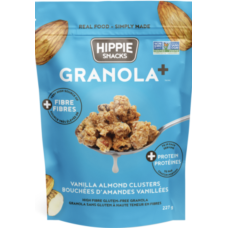 HIPPIE SNACKS: Granola Vanilla Almond, 8 oz