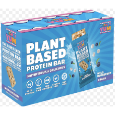 MIGHTY YUM: Bar Wild Blueberry 5pc, 5.6 oz