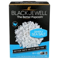 BLACK JEWELL: Popcorn Micro Sea Salt, 10.5 oz