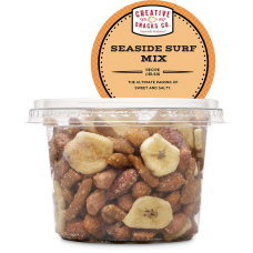CREATIVE SNACK: Seaside Surf Nut Mix Cup, 8.5 oz