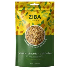 ZIBA FOODS: Nut Almnd Rstd Sltd Shkht, 5.3 oz