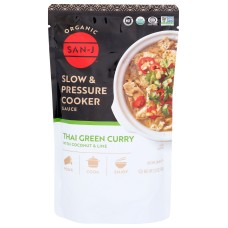 SAN J: Sauce Thai Green Curry, 12 oz