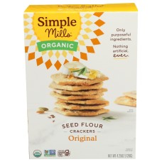 SIMPLE MILLS: Cracker Seed Original, 4.25 oz