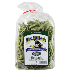 MRS MILLERS: Pasta Spinach, 14 oz