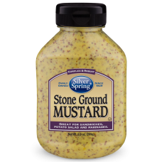 SILVER SPRINGS: Mustard Stone Ground, 9.5 oz