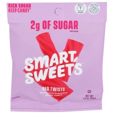 SMARTSWEETS: Red Twists, 1.8 oz