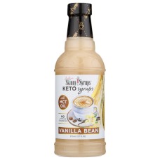 SKINNY SYRUPS: Keto Vanilla Bean Syrup with MCT, 12.7 oz