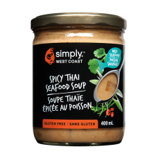 SIMPLY WEST COAST SEAFOOD: Spicy Thai Seafood Soup, 400 ml