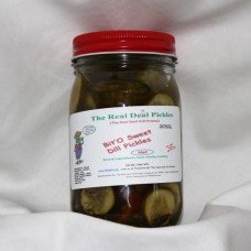 THE REAL DEAL DILL PICKLES: Hot Sweet Pickles Dill, 16 fo