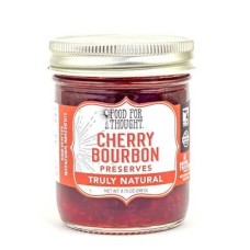 FOOD FOR THOUGHT: Truly Natural Cherry Bourbon Preserves, 8.75 oz