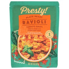 PRESTY: Tomato Basil Ravioli, 8 oz