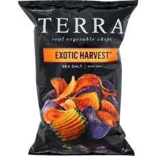 TERRA CHIPS: Exotic Harvest Sea Salt Vegetable Chips, 6 oz