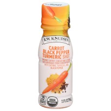 KNUDSEN: Carrot Black Pepper Turmeric Juice Shot, 2.5 fo