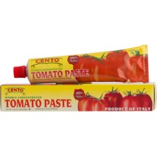 CENTO: Double Concentrated Tomato Paste Tube, 4.56 oz
