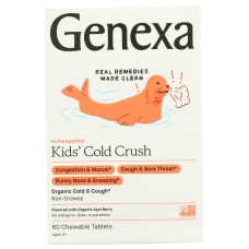 GENEXA: Kids Cold Crush, 60 tb