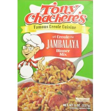 TONY CHACHERES: Creole Jambalaya Dinner Mix, 8 oz