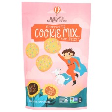 RAISED GLUTEN FREE: Confetti Cookie Mix, 11 oz