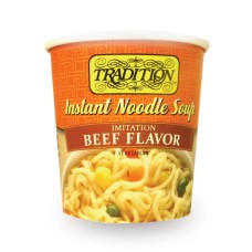 TRADITION: Beef Instant Noodle Soup, 2.29 oz