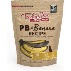 TENDER AND TRUE: Pb and Banana Dog Treats, 4 oz