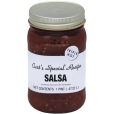 CURTS SALSA: Triple Hot Salsa, 16 fo