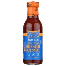 THE NEW PRIMAL: Noble Made Less Sugar Buffalo Sauce, 13 oz