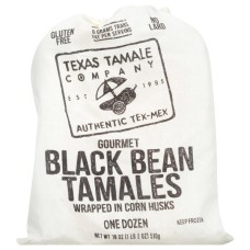 TEXAS TAMALE: Black Bean Tamale, 18 oz
