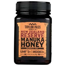 TAYLOR PASS HONEY: Reserve MÄnuka UMF5 Honey, 500 gm