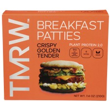 TMRW FOODS: Breakfast Patties, 7.4 oz