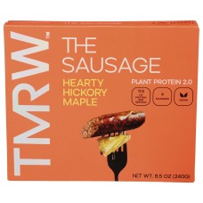 TMRW FOODS: The Sausage Hearty Hickory Maple, 8.5 oz