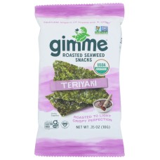 GIMME: Teriyaki Roasted Seaweed Snacks, 0.35 oz