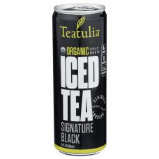 TEATULIA: Signature Black Iced Tea, 12 fo