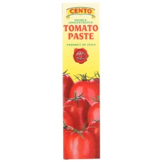 CENTO: Double Concentrated Tomato Paste Tube, 4.56 oz