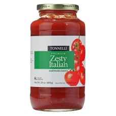 TONELLI: Zesty Italian Marinara Sauce, 24 oz